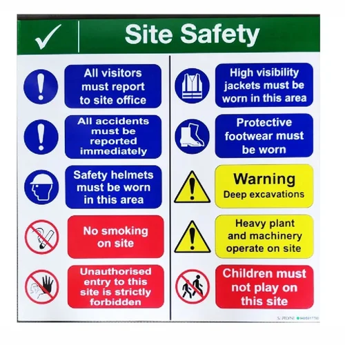 Factory Safety Poster